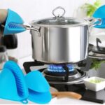 Rękawice Kuchenne Silikonowe Odporne na Wysoką Temperaturę – 1 Para (2 szt.)