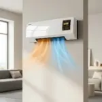 KONWECTOR SCIENNY ADM Z PILOTEM ZDALNEGO STEROWANIA